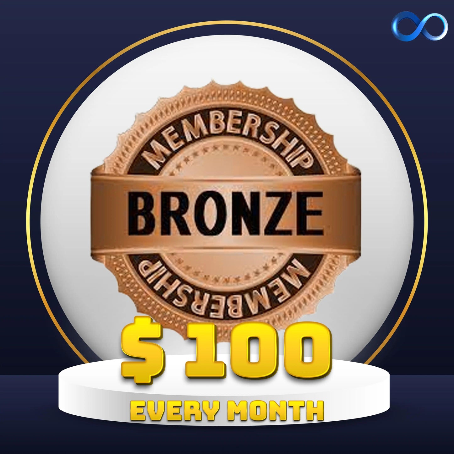 Bronze Investment Package Monthly revenue: $ 100 every month / for life time